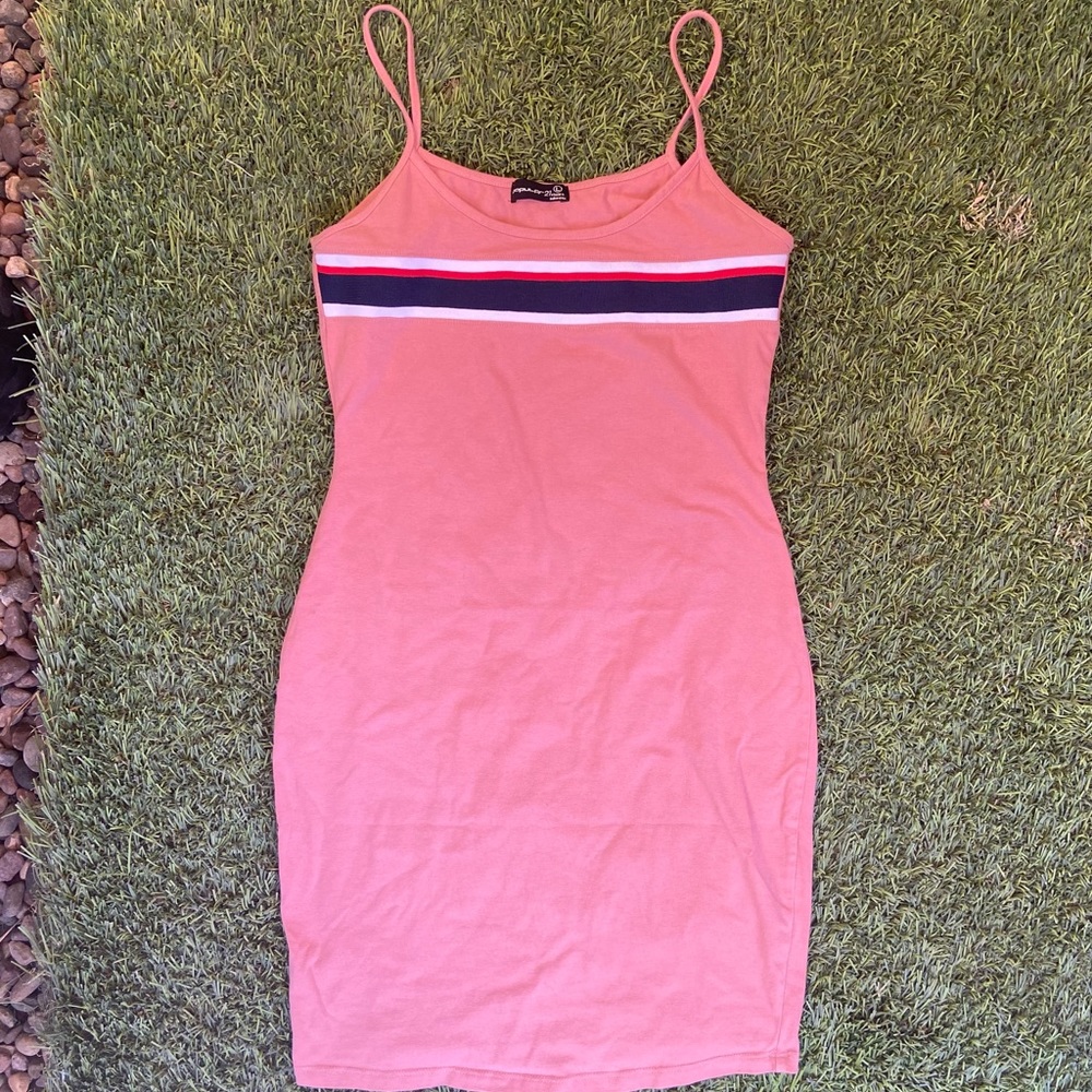 pink bodycon dress